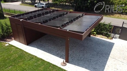 Carport fotovoltaico
