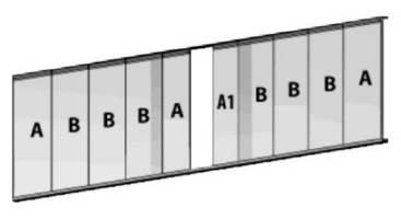 Vetrata scorrevole 10 ante